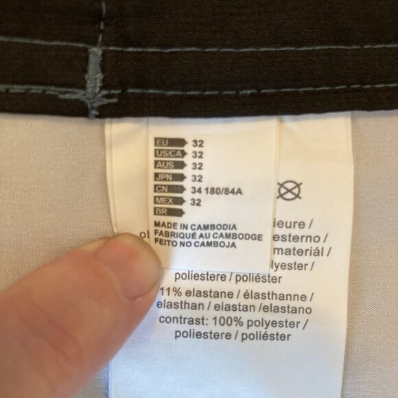 O'Neill Men's Hyperfreak Heist Line boardshorts Slate Swim Trucks Size 32 EUC - Picture 9 of 15